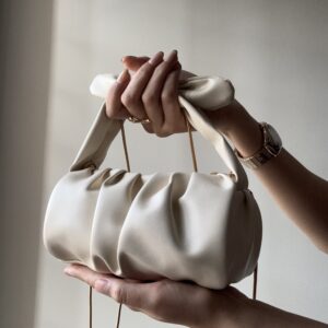 Milky white bag