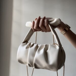 Milky white bag