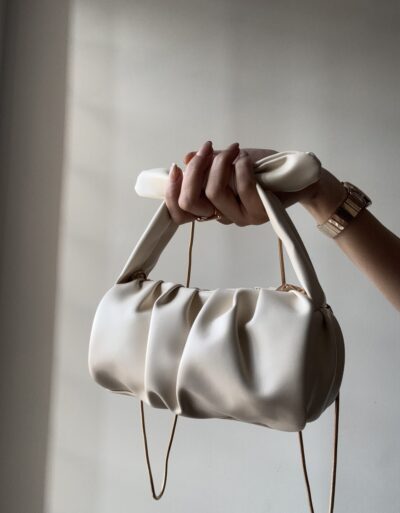 Milky white bag