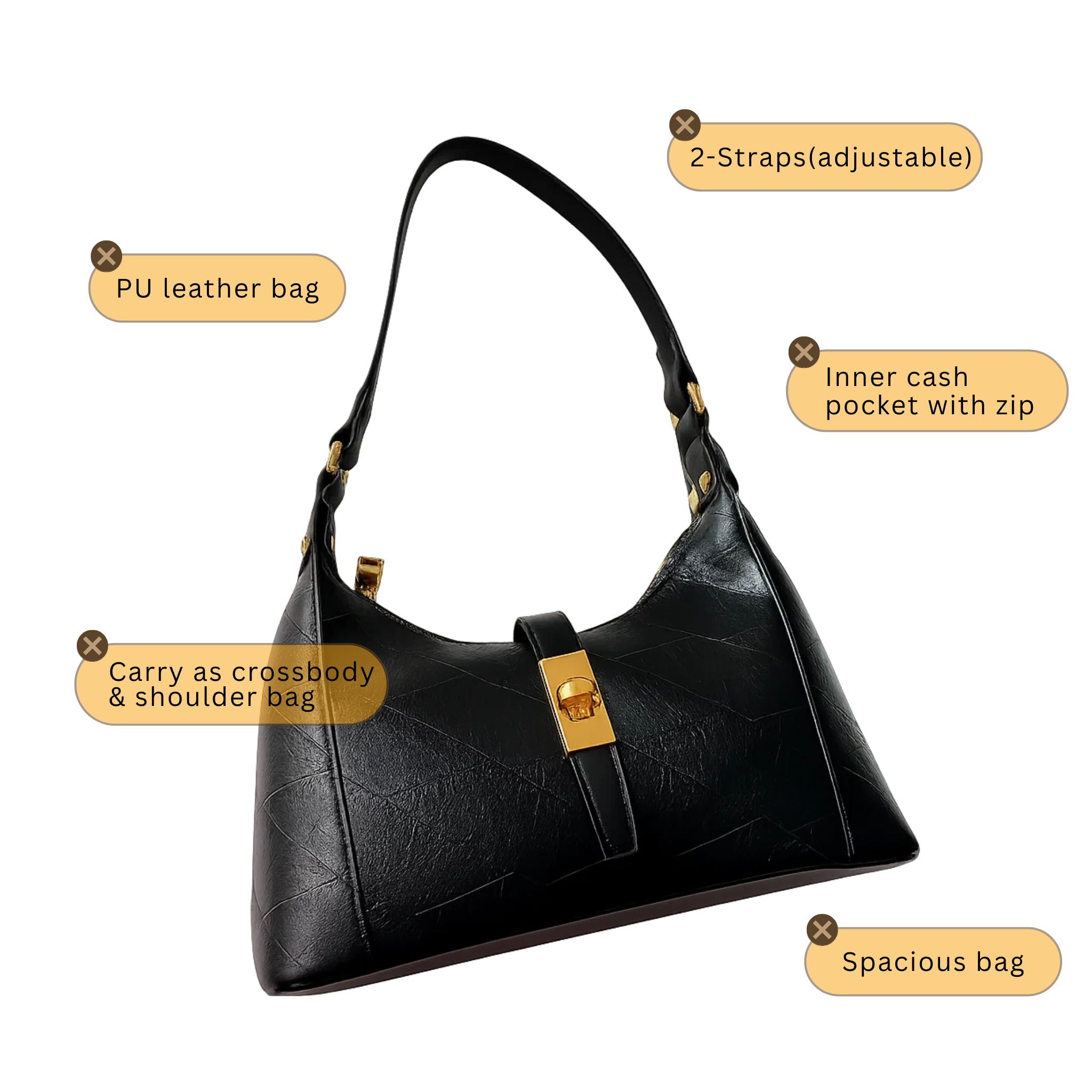 one-shoulder underarm bag