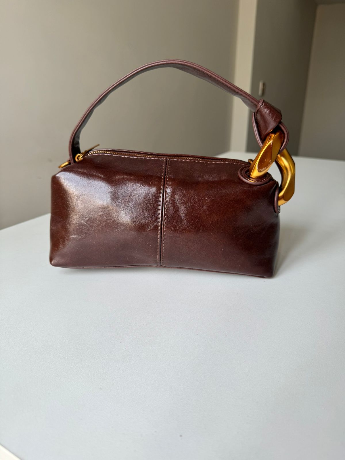 Dumpling shine leather Bag - Image 2