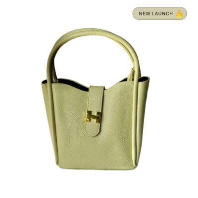 Lime green two piece bag