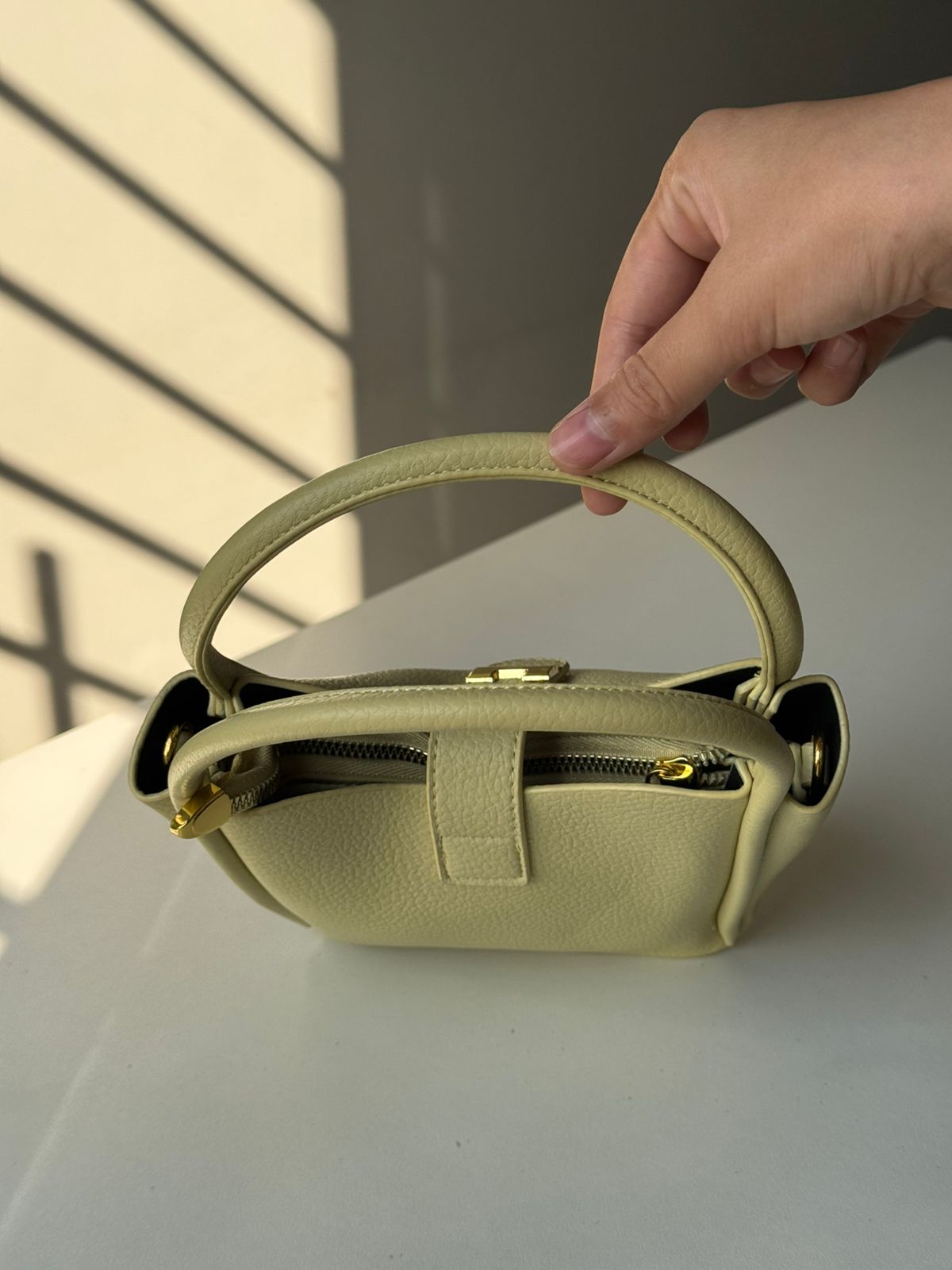 Lime green two piece bag - Image 6