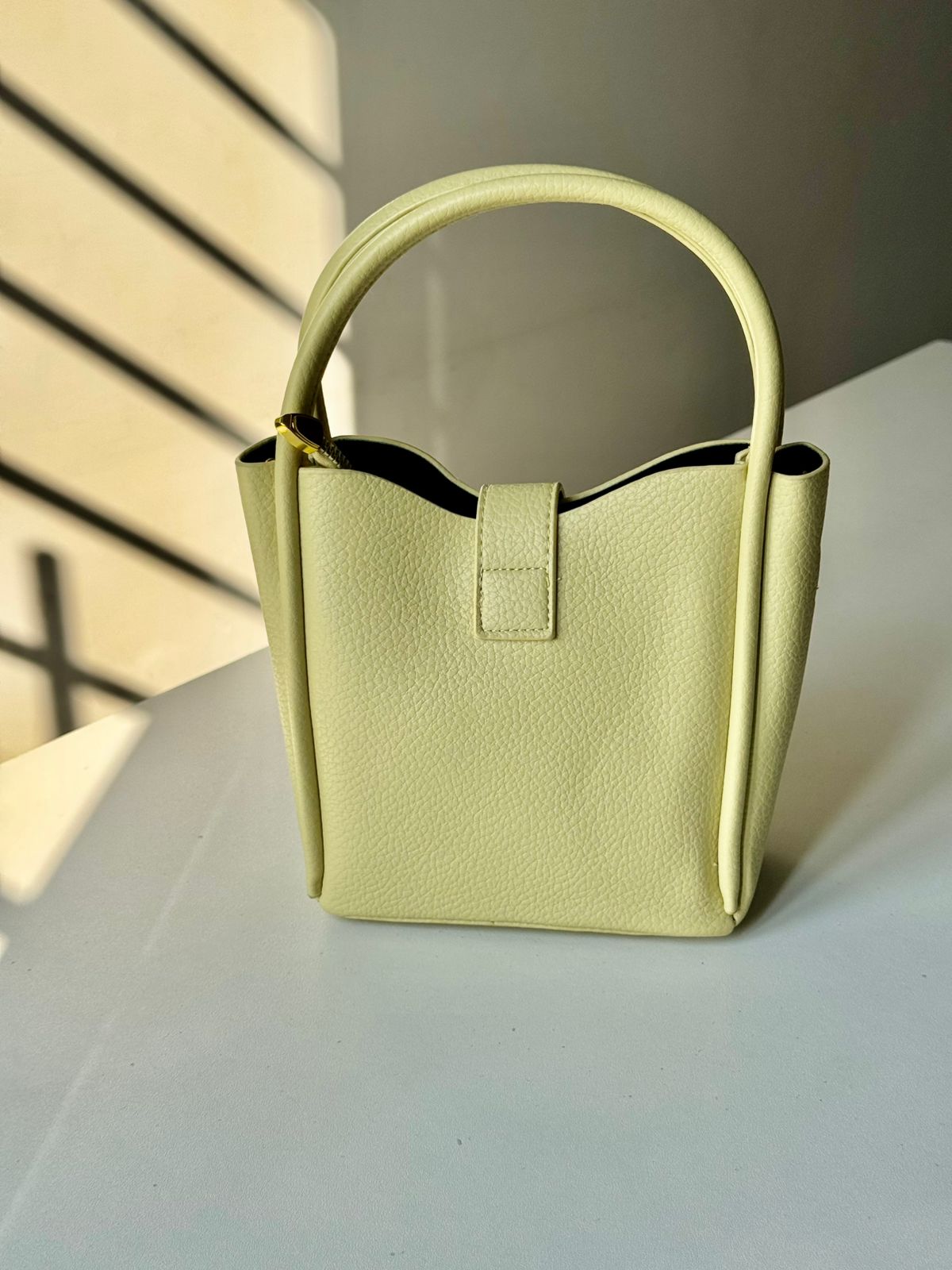 Lime green two piece bag - Image 7