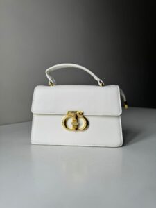 white compact bag