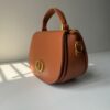 Mustard brown triplet bag