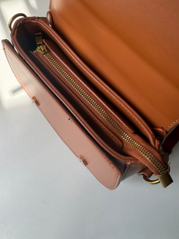 Mustard brown triplet bag