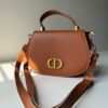 Mustard brown triplet bag